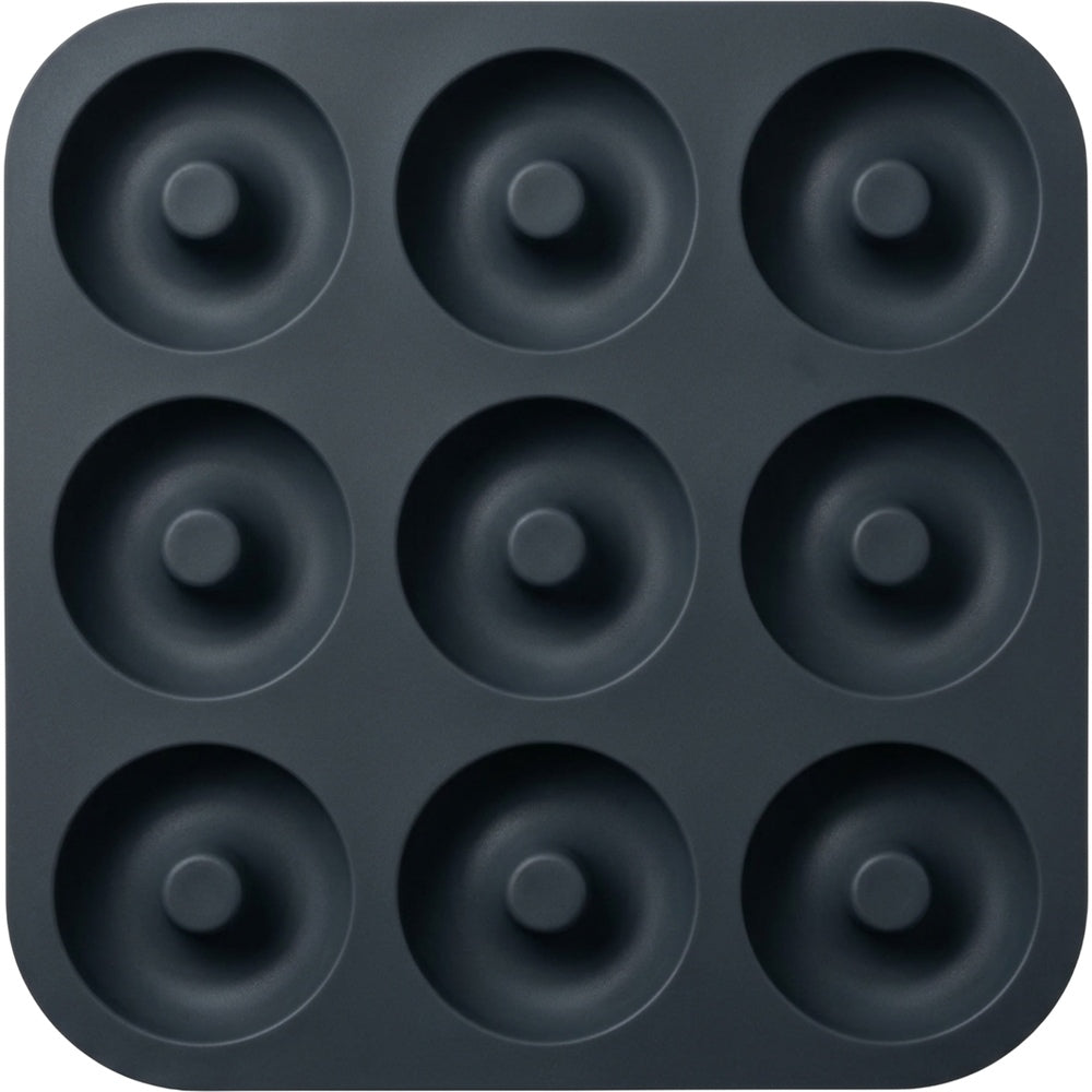 Plumse Silicone Donut Baking Mold Charcoal 6 Cavity