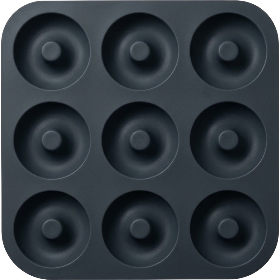 Plumse Silicone Donut Baking Mold Charcoal 6 Cavity